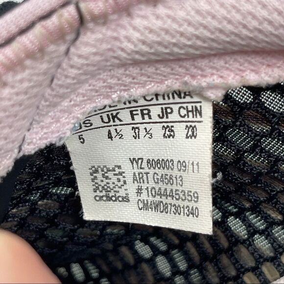Adidas Techfit Running Shoes YYZ606003 Pink Black Sneakers Climacool Women's 5 - Picture 8 of 9